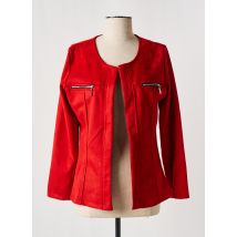 OLIVER JUNG - Veste casual rouge en polyester - Femme - Taille 38 - Modz