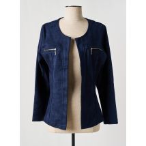 OLIVER JUNG - Veste casual bleu en polyester - Femme - Taille 38 - Modz