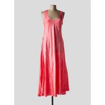 SEMIOLOGY - Robe longue rose en viscose - Femme - Taille 46 - Modz