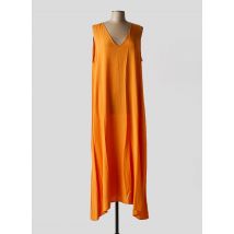 MAT. - Robe longue orange en viscose - Femme - Taille 48 - Modz