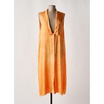SEMIOLOGY - Veste casual orange en viscose - Femme - Taille 44 - Modz