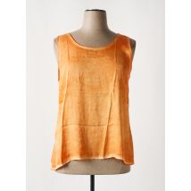 SEMIOLOGY - Top orange en viscose - Femme - Taille 46 - Modz