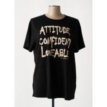 CISO - T-shirt noir en elasthane - Femme - Taille 40 - Modz