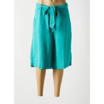 RECOVER C.C. - Bermuda bleu en lin - Femme - Taille 44 - Modz