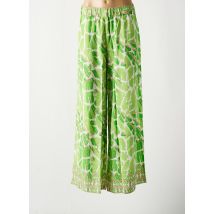 SEMIOLOGY - Pantalon large vert en viscose - Femme - Taille 44 - Modz