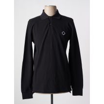 MA.STRUM - Polo noir en coton - Homme - Taille XS - Modz
