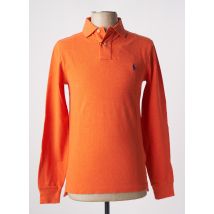RALPH LAUREN - Polo orange en coton - Homme - Taille S - Modz