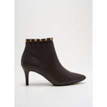 LODI - Bottines/Boots marron en cuir - Femme - Taille 37 - Modz