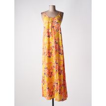 GENESIS - Robe longue orange en viscose - Femme - Taille TU - Modz