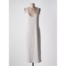 SESSUN - Robe longue gris en polyester - Femme - Taille 40 - Modz
