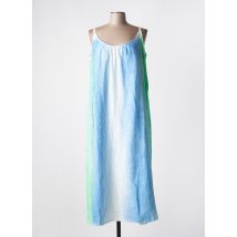 IMPREVU - Robe longue bleu en coton - Femme - Taille 38 - Modz