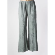 GENESIS - Pantalon flare vert en viscose - Femme - Taille 36 - Modz