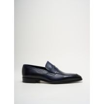 PERTINI - Mocassins bleu en cuir - Homme - Taille TU - Modz