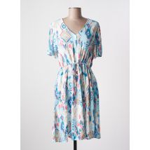 B.YOUNG - Robe mi-longue bleu en viscose - Femme - Taille 38 - Modz