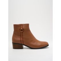 EMILIE KARSTON - Bottines/Boots marron en cuir - Femme - Taille 36 - Modz