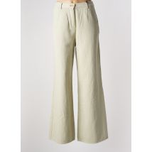 FORTE-FORTE - Jean coupe flare vert en coton - Femme - Taille 38 - Modz