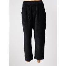 MASSCOB - Pantalon 7/8 noir en coton - Femme - Taille 38 - Modz