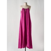 POMANDERE - Robe longue violet en coton - Femme - Taille 34 - Modz