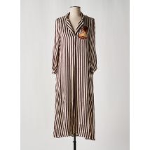 SHIRTAPORTER - Robe mi-longue violet en viscose - Femme - Taille 36 - Modz