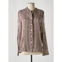 SHIRTAPORTER - Chemisier violet en viscose - Femme - Taille 36 - Modz