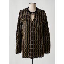 SIYU - Pull bleu en merinos - Femme - Taille 36 - Modz