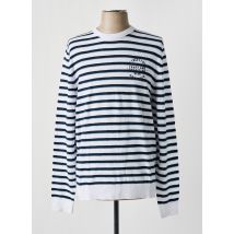 STREET ONE - Pull blanc en coton - Homme - Taille M - Modz