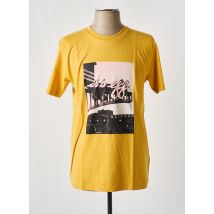 ESPRIT - T-shirt jaune en coton - Homme - Taille M - Modz
