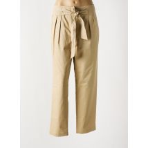 ESPRIT - Pantalon chino beige en coton - Femme - Taille 42 - Modz