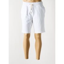 GUESS - Bermuda blanc en coton - Homme - Taille 40 - Modz
