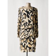 GEISHA - Robe mi-longue beige en viscose - Femme - Taille 38 - Modz