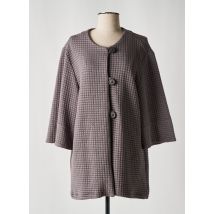 OLIVER JUNG - Veste casual gris en polyamide - Femme - Taille 42 - Modz