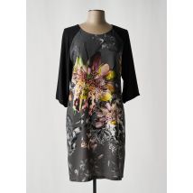 ANDAMIO - Robe mi-longue gris en polyester - Femme - Taille 40 - Modz