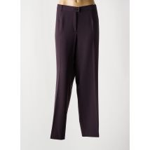 GERKE MY PANTS - Pantalon droit violet en polyester - Femme - Taille 52 - Modz