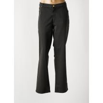 CARMEN - Pantalon droit gris en coton - Femme - Taille 54 - Modz