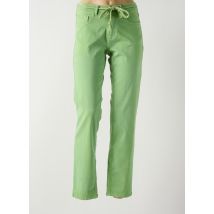 PARA MI - Pantalon slim vert en coton - Femme - Taille TU - Modz