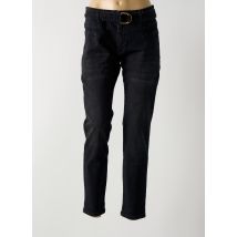 PARA MI - Pantalon slim noir en coton - Femme - Taille TU - Modz