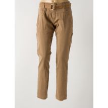 PARA MI - Pantalon slim beige en coton - Femme - Taille TU - Modz