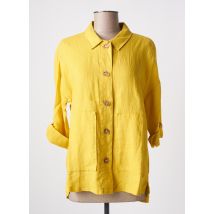 BETTY BARCLAY - Chemisier jaune en lin - Femme - Taille 40 - Modz