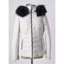 ROSE GARDEN - Veste en cuir blanc en cuir d'agneau - Femme - Taille 40 - Modz