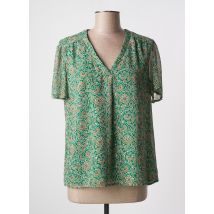 JULIE GUERLANDE - Blouse vert en polyester - Femme - Taille 40 - Modz