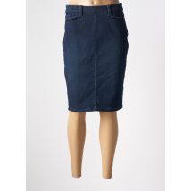DIANE LAURY - Jupe mi-longue bleu en coton - Femme - Taille 38 - Modz