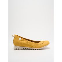 PIESANTO - Ballerines jaune en cuir - Femme - Taille 36 - Modz