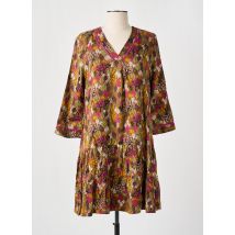 LOLA ESPELETA - Robe courte marron en viscose - Femme - Taille 36 - Modz