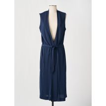 ESPRIT - Gilet sans manche bleu en polyester - Femme - Taille 40 - Modz