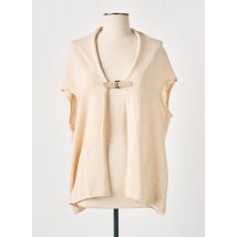 ESPRIT - Gilet manches courtes rose en acrylique - Femme - Taille 36 - Modz