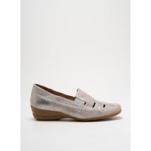 GEO-REINO - Mocassins argent en cuir - Femme - Taille 36 - Modz