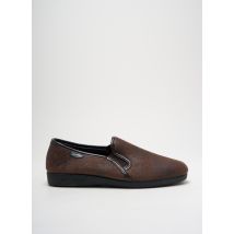SEMELFLEX - Chaussons/Pantoufles marron en textile - Femme - Taille 41 - Modz