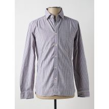ESPRIT - Chemise manches longues gris en coton - Homme - Taille 3XL - Modz