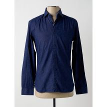 ESPRIT - Chemise manches longues bleu en coton - Homme - Taille S - Modz