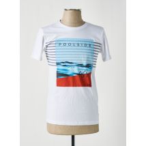 ESPRIT - T-shirt blanc en coton - Homme - Taille S - Modz